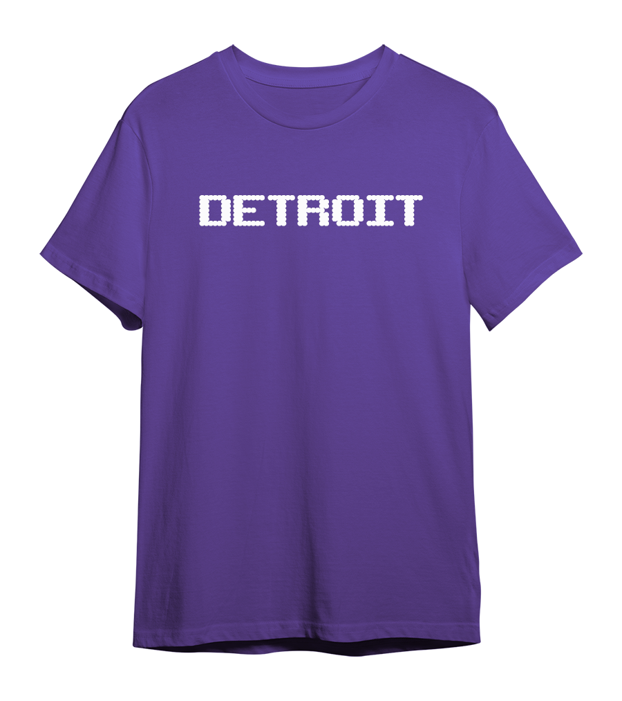 Detroit Retro Tee Front